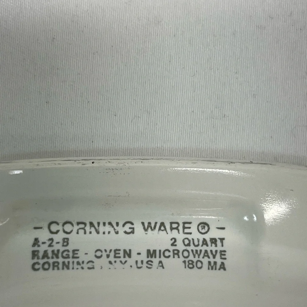 VTG CORNING WARE SPICE OF LIFE LA MARJOLAINE 2QT A-2-B CASSEROLE‎ DISH NI LID